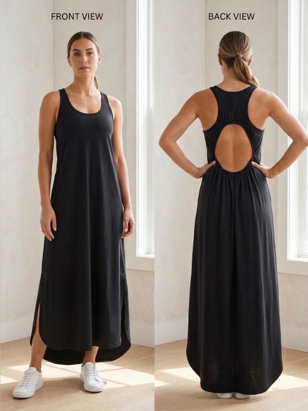 Lululemon jersey style dress maxi